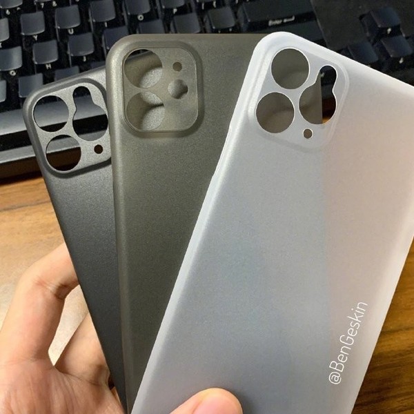 曝光的新iPhone手机壳（图源BenGeskin）