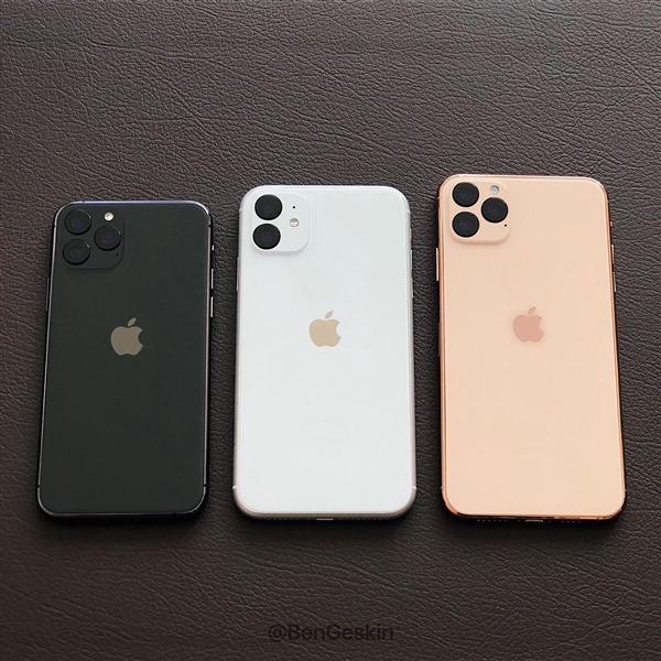 iPhone 11背部苹果Logo改为全体居中：便利用户反向无线充电