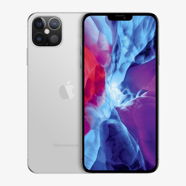 2020年款iPhone烘托图（图源见水印）