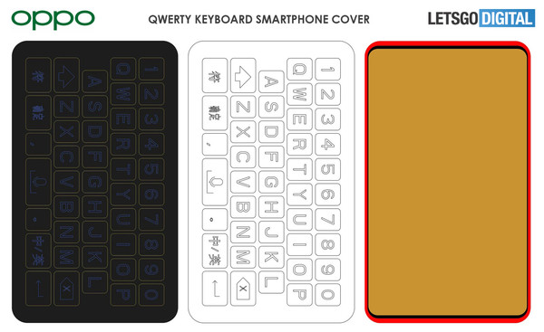 OPPO QWERTY键盘配件（图源letsgodigital）