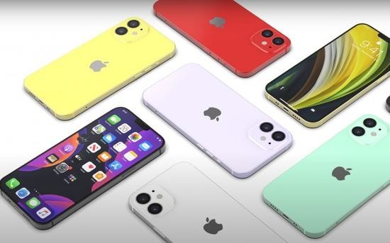 iPhone 12烘托图（图源网）
